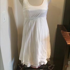 White cotton dress
